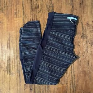 Lululemon 7/8th length running tight, size 6, navy